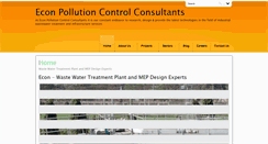 Desktop Screenshot of econpollutioncontrol.com